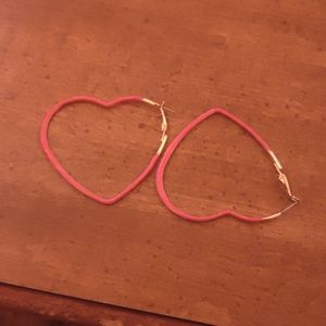 Heart shaped earrings